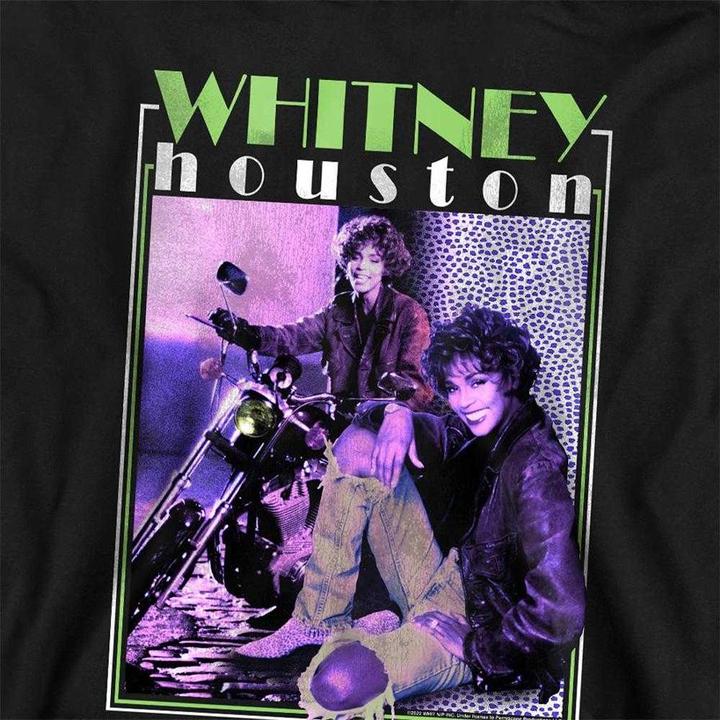 Produktbild Whitney Houston Hoodie zum Überziehen (128)