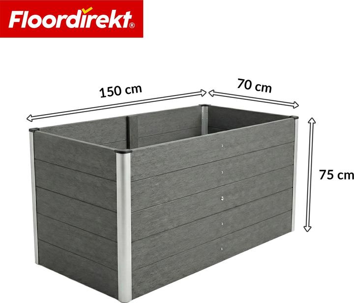 Produktbild Floordirekt WPC-Hochbeet