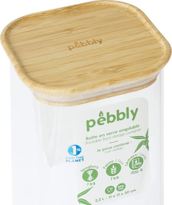 Produktbild Pebbly Vorratsglas (2.20 l)