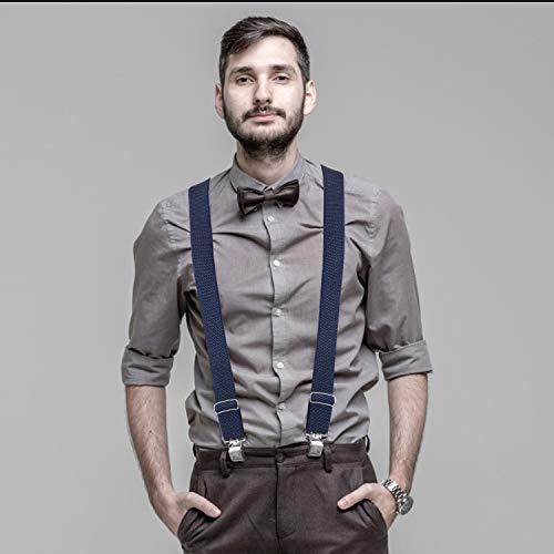 Produktbild Only-Bags.Store Hosenträger mit 4 starken Clips breite letzte verstellbare Länge