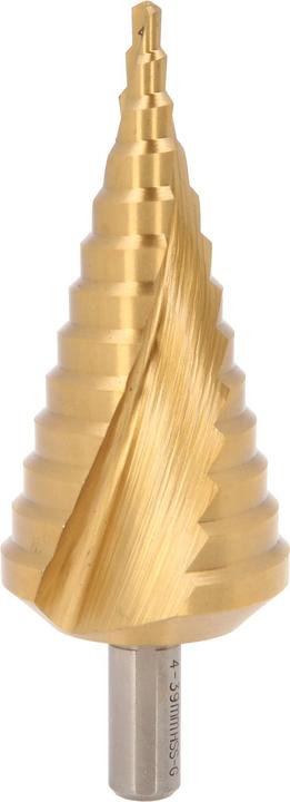 Actual product image KS Tools HSS-TiN step drill (4-39 millimetres)