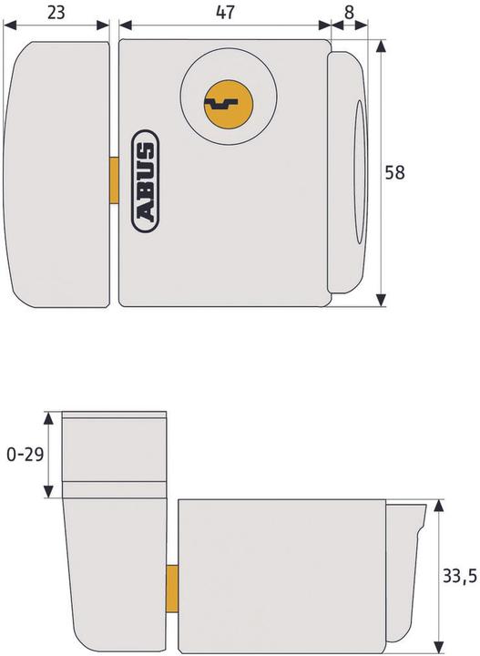 Produktbild Abus Fenstersicherung