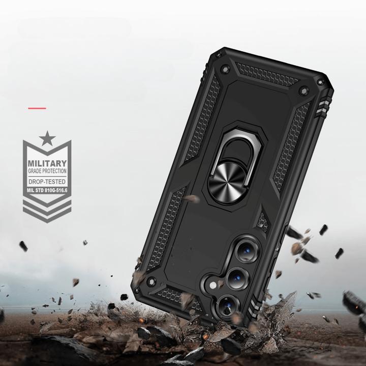 Actual product image Cover-Discount FE - Robust back cover with kickstand (Samsung Galaxy S24 FE)