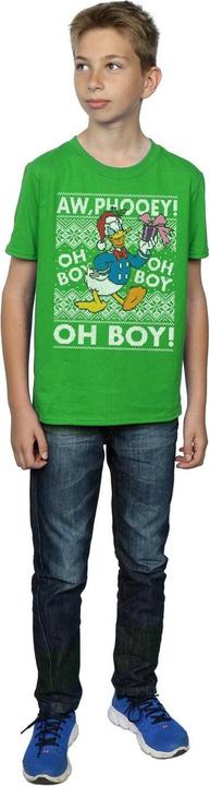 Produktbild Disney Donald Duck Christmas Fair Isle TShirt Jungen (140, 146)