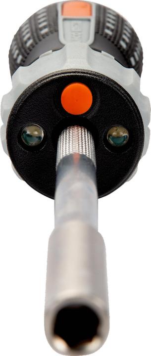 Produktbild Bahco Leichter 1/4"-Sechskantschraubendreher mit LED und Knarren-Griff für Phillips-, Pozidriv und Schli (6-Kant)