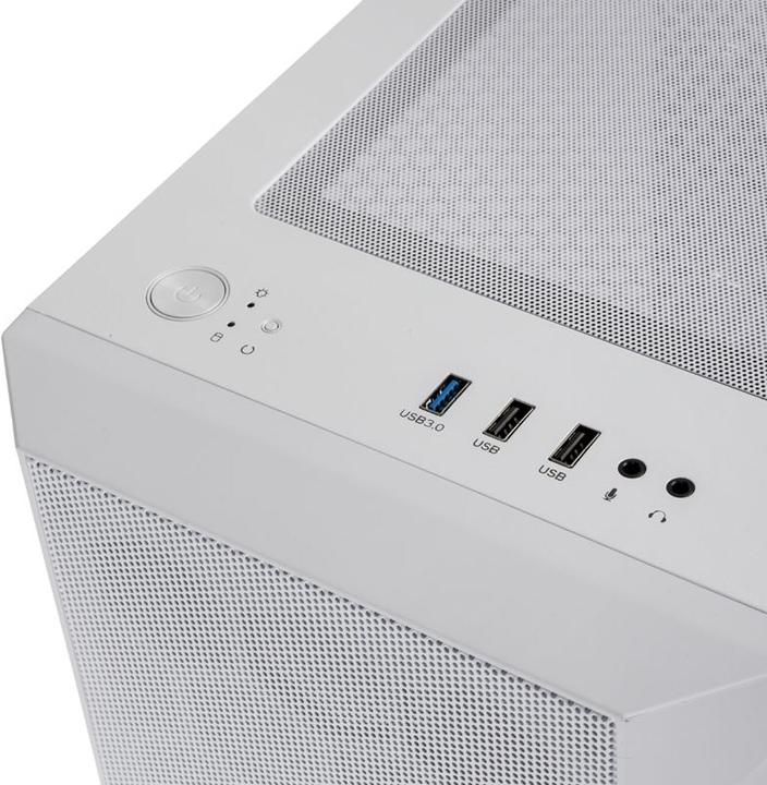 Immagine prodotto Silverstone Fara H1M Micro-ATX Case - Vetro temperato (mATX, Mini-ITX, Mini-DTX)