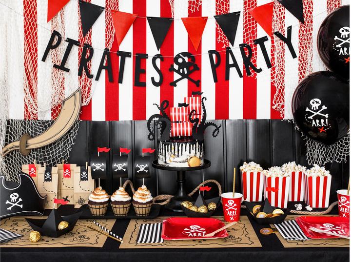 Actual product image Partydeco Mug pirates (6pcs) (6 x)