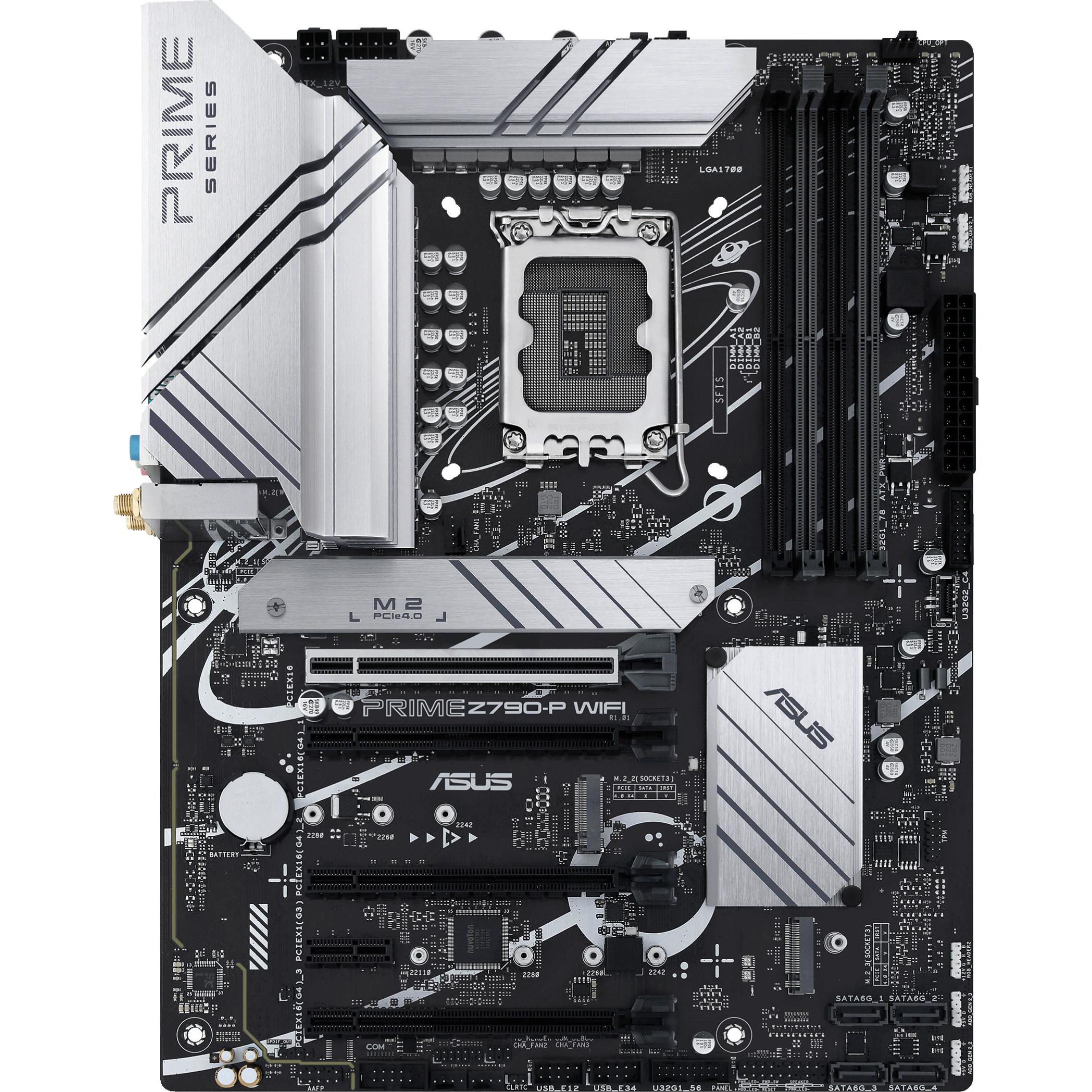 ASUS PRIME Z790-P WIFI LGA 1700 4DDR5 (LGA 1700, Intel Z790, ATX), Mainboard