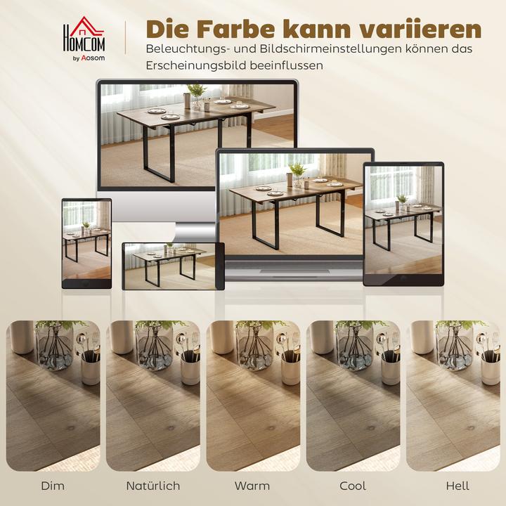 Actual product image Homcom Dining table (180 x 80 x 75 cm)