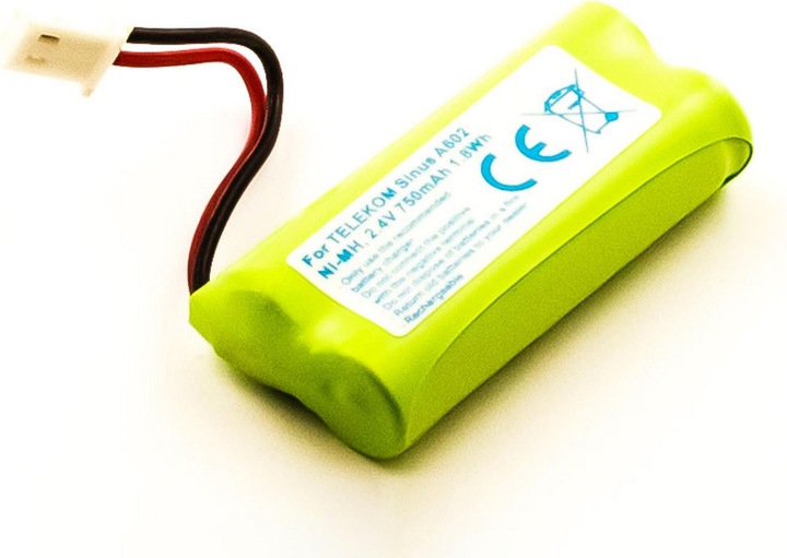 AGI Battery compatible with Audioline babycare 7 - Baby Monitor Battery - Green - Audioline - B