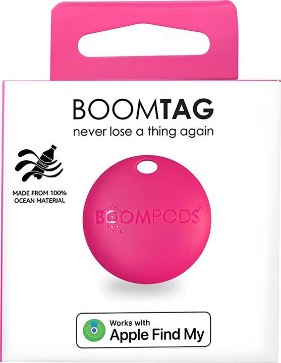 Produktbild Boompods BOOMTAG pink (Apple)