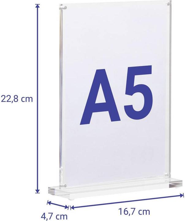 Image du produit Maul Tischaufsteller Acryl-Tischaufsteller MAULvision A5 (A5)