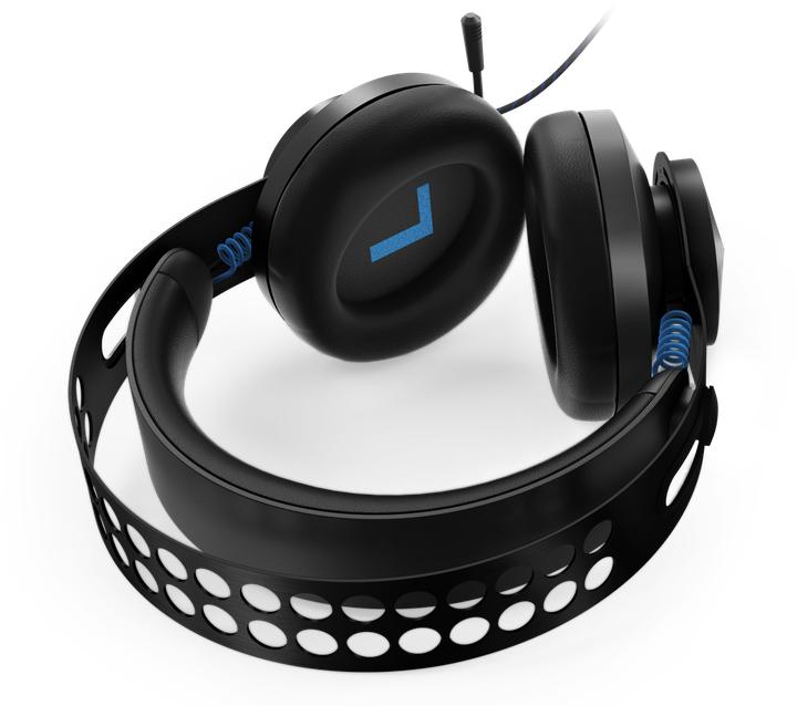 Actual product image Lenovo Legion H300 Headphones Wired Headband Gaming Black (Cable)