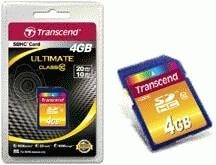 Produktbild Transcend SDHC 200x (4 GB, SDHC, U1, UHS-I)