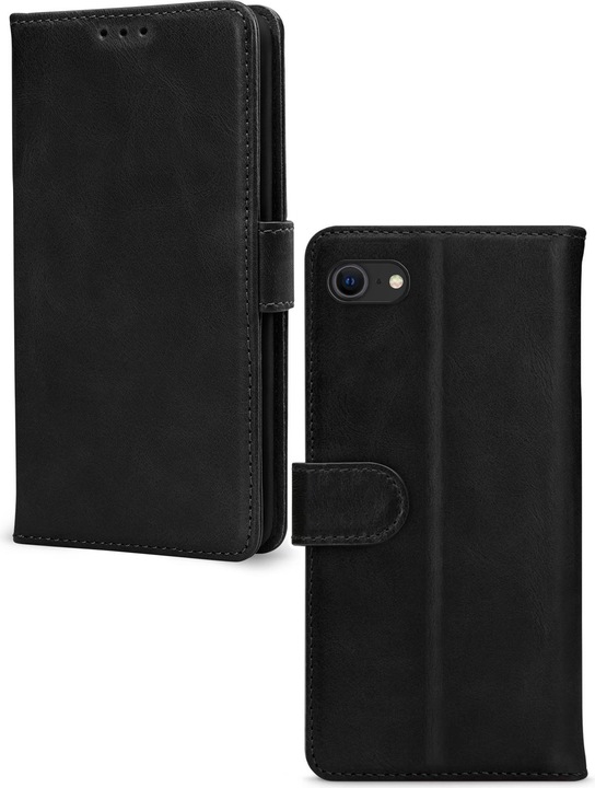 Produktbild Mobilize Portemonnaie aus Leder (Apple iPhone 8, Apple iPhone 7, Apple iPhone 6, Apple iPhone 6s, Apple iPhone SE (2nd Gen), Apple iPhone SE (3rd Gen))