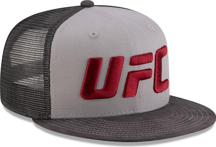 Produktbild New Era 9Fifty Mesh Snapback Cap - UFC MMA grau - M/L (M/L)