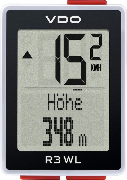 Vdo R3 WL STS Bike Speedo with Altimeter Bike Speedo Bike Computer