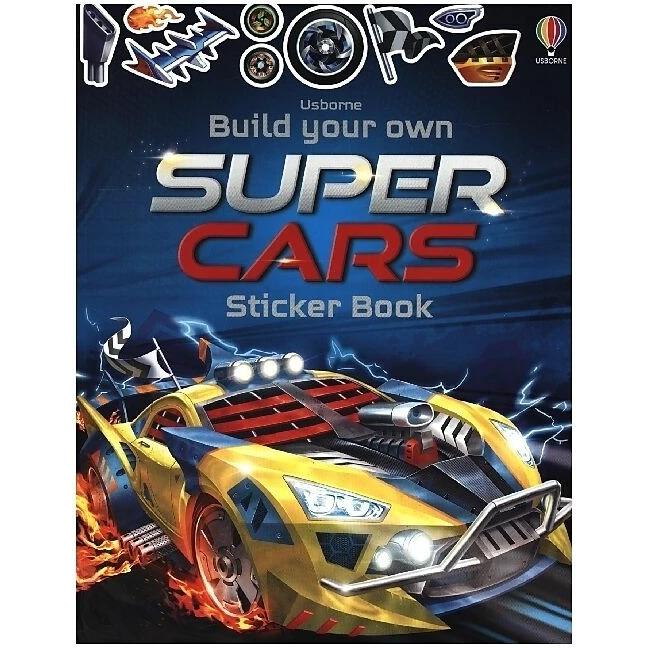 Usborne Publishing, Sticker, Tudhope:Build.Supercars Sticker Book
