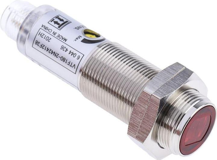 Produktbild RS PRO Sensor fotoelektrisch M18 NPN diffus M12