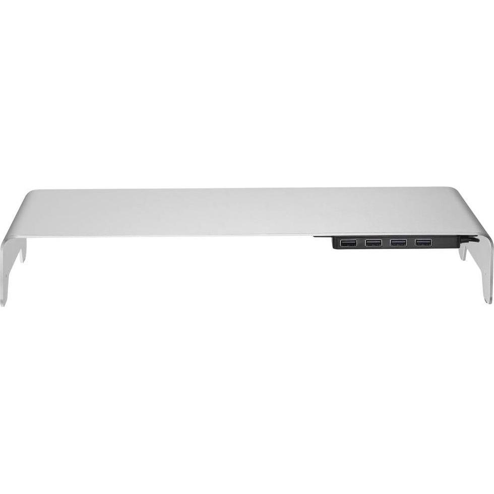 myWall Monitor / Laptop Design Erhöhung, Notebook Ständer, Silber