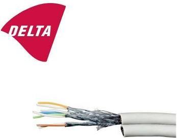 Produktbild Ekivalan Duplex-Verlegekabel Cat. 7 S/FTP halogenfrei 300 m Einwegtrommel - Netzwerk - CA (S/FTP, CAT7, 300 m)