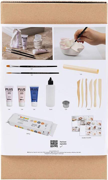 Image du produit Creativ Company Craft Kit - Modeling - Pots et Vases (977656)