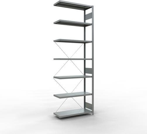 Actual product image Schulte Lagertechnik MULTIplus250 boltless bay system with cross brace