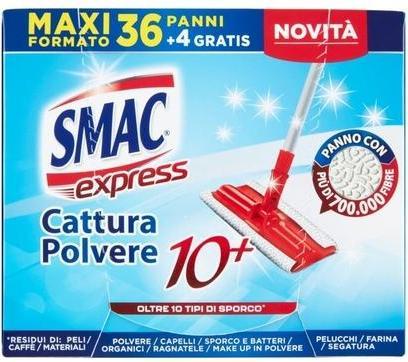 Actual product image SMAC Panni Pavimenti Polvere 40 Pz Classici (Body butter)