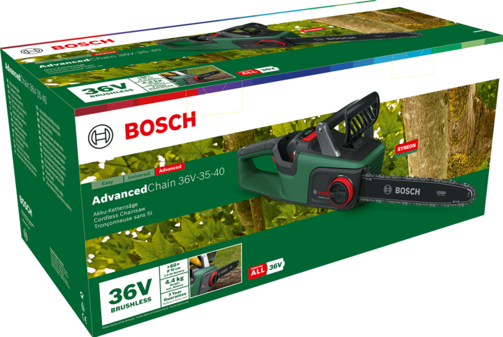 Image du produit Bosch Home & Garden AdvancedChain 36V-35-40 (Tronçonneuse à batterie)