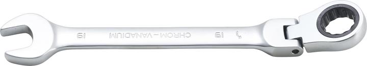 Actual product image BGS Ratchet Combination Wrench adjustable 19 mm (19 mm)
