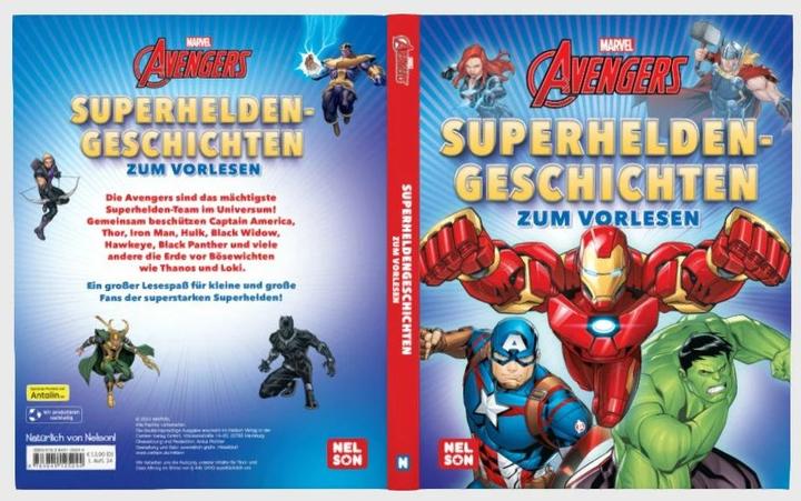 Produktbild Marvel Avengers: Superhelden-Geschichten zum Vorlesen (Deutsch, 2024)