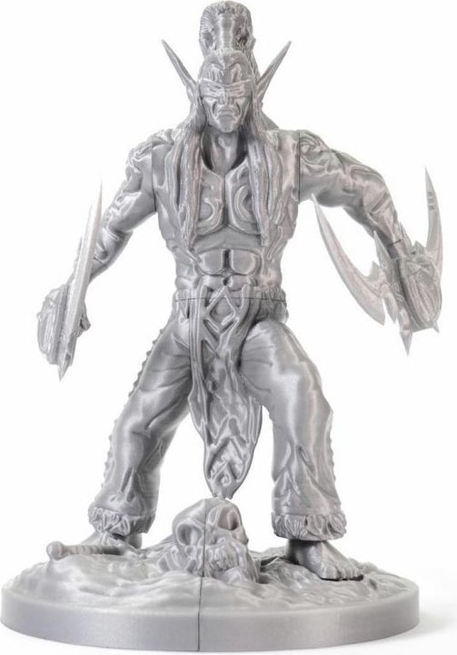 Produktbild Prusa Prusament PLA Galaxy Silver 1kg (PLA, 1.75 mm, 1000 g, Silber, Grau)