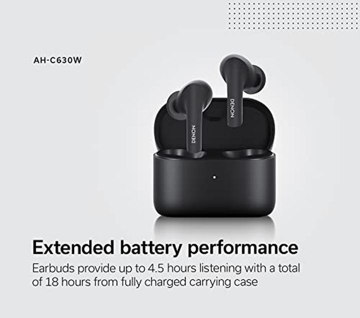 Actual product image Denon In-Ear Headphones AH-C630W White (No noise cancellation, 18 h, Wireless)