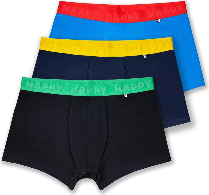 Happy Socks 3-Pack Solid Mix Short Boxers