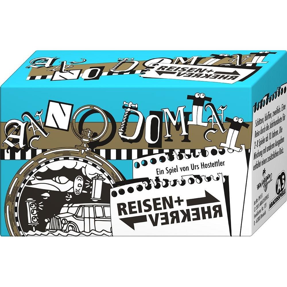 Abacus ABA09151 - Anno Domini - Reisen & Verkehr, Kartenspiel, 2-8 Spieler, ab 10 Jahren (DE-Ausgabe) (Deutsch)