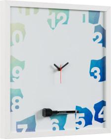 Productafbeelding Bi-Office Schoolbord met magnetische klok