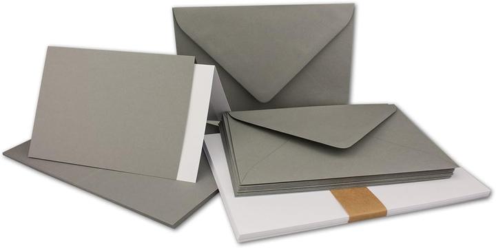 Produktbild Neuser Papier Faltkarten-Set mit Umschlägen und Einleger (75-teilig) (75 Stk.)