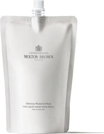 Image du produit Molton Brown Delicious Rhubarb & Rose Fine Liquid Hand Wash Refill (Savon liquide, 400 ml)