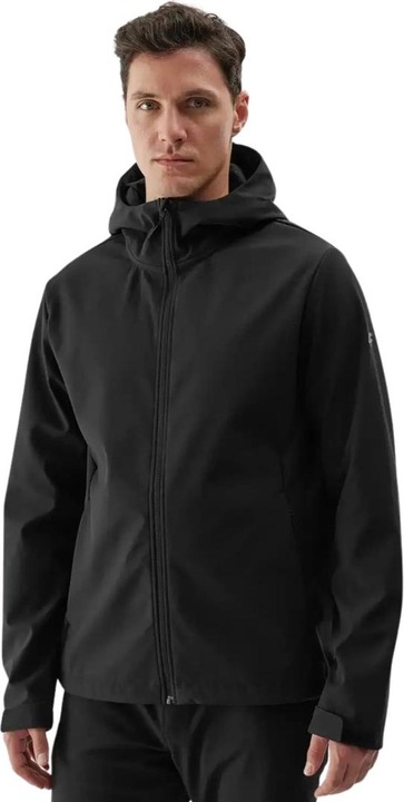 Produktbild 4F Kurtka męska softshell M283 głęboka czerń 4FWAW24TSOFM283 20S S (S)