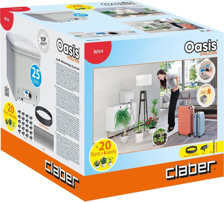 Actual product image Claber Oasis Evolution (Drip irrigation set, Irrigation computer)