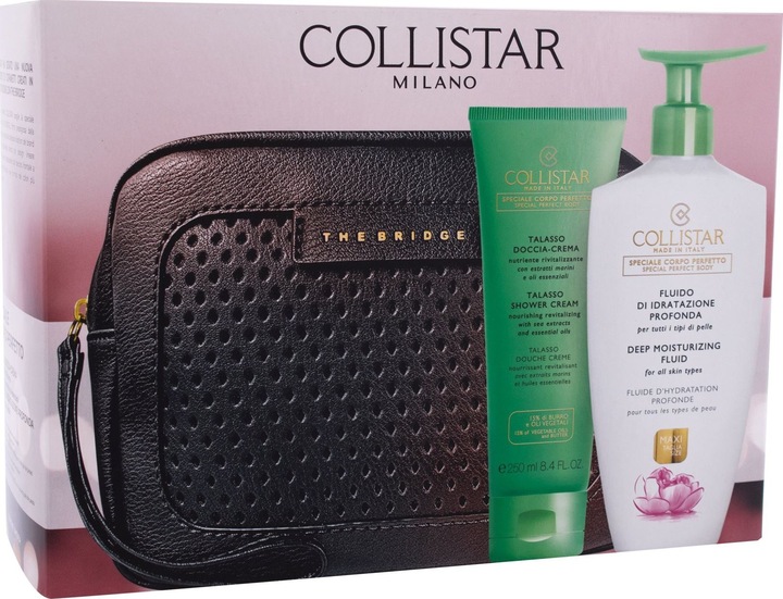 Immagine prodotto Collistar CS Body - Set fluido idratante profondo e crema doccia Talasso (Set per la cura del viso)
