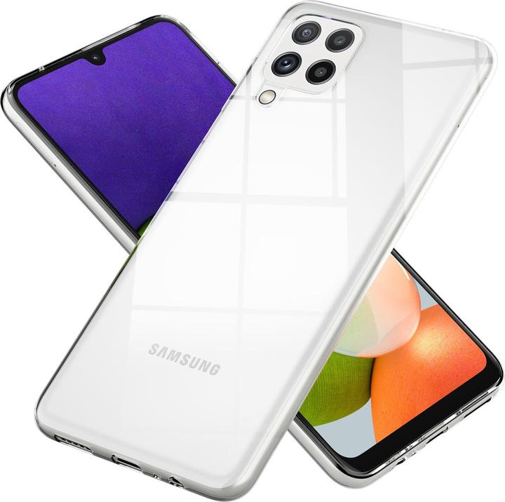 Image du produit Nalia Étui en silicone transparent pour téléphone portable (Samsung Galaxy A22)