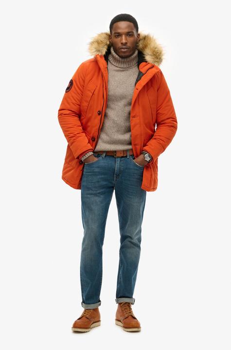 Produktbild Superdry Everest Parka mit Kapuze und Kunstfellbesatz (L)