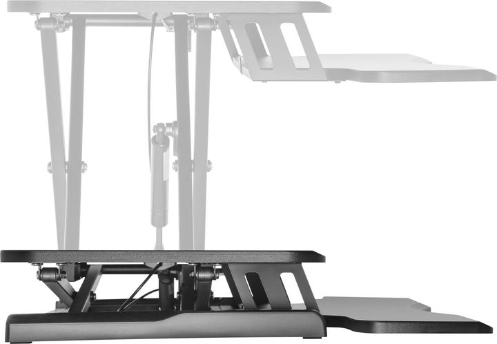 Produktbild equip ERGO Monitortisch mit Sitz-Stehbankerhöhung schw 15kg