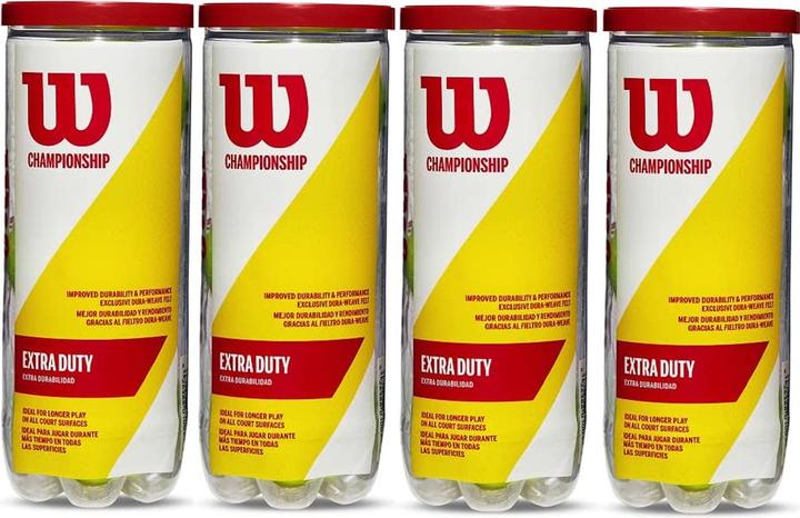 Image du produit Wilson Balles de tennis CHAMPIONSHIP 3 pièces WRT100101