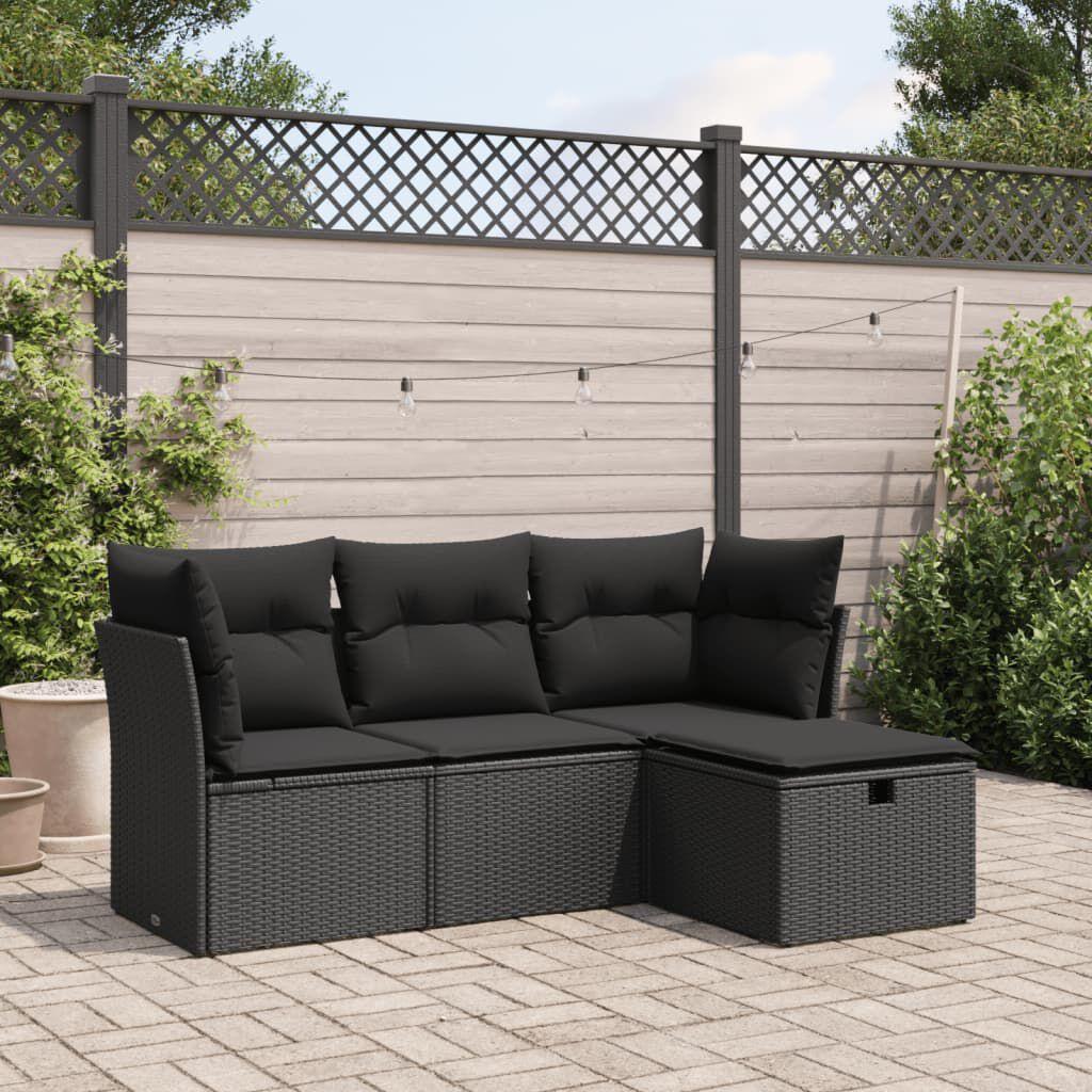 Thumbnail - VidaXL, Gartenlounge, 10-tlg. Garten-Lounge-Set mit Kissen