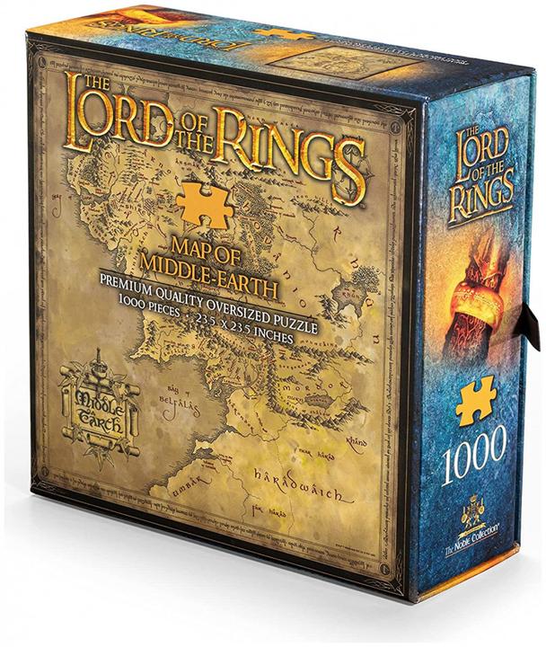 Immagine prodotto GED Puzzle Lord of the Rings : Terra di Mezzo 1000 Pezzi (1000 pezzi)