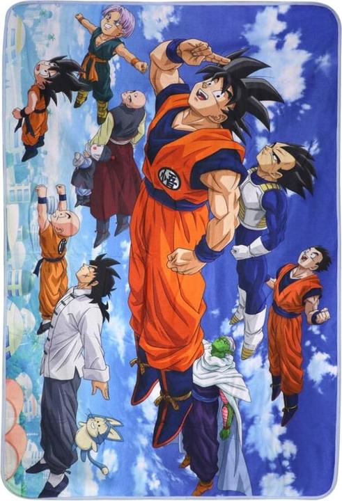 Productafbeelding SD Toys Dragon Ball Super Fleecedecke Universe Survival Heroes 100 x 150 cm (150 x 100 cm)