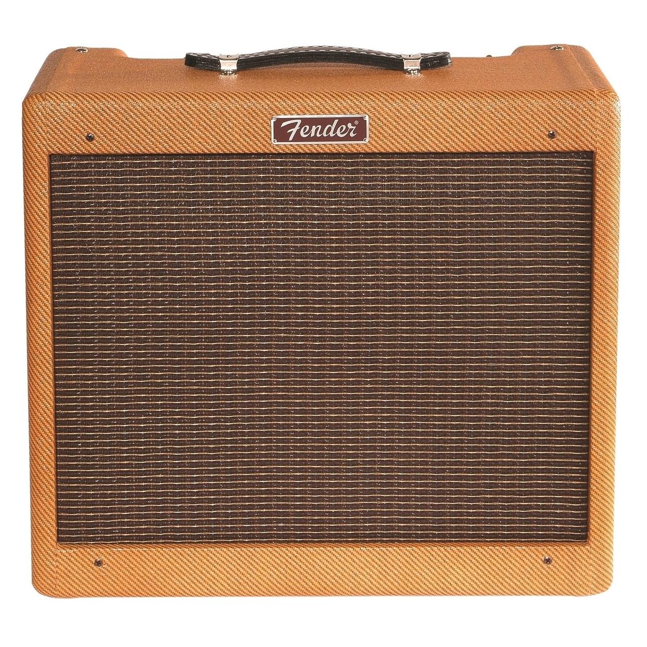 Fender Blues Junior Lacquered Tweed 15W 1x12 Buizencombo (Gitarre, 15 W), Instrumentenverstärker, Braun