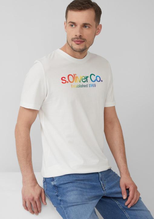 Produktbild S.Oliver T-Shirt T-Shirt mit Pride-Motiv (3XL)